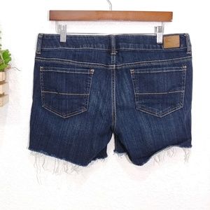 American Eagle Outfitters Shorts - American Eagle stretch shorts dark raw hem size 12 American Eagle Outfitters Shorts - American Eagle stretch shorts dark raw hem size 12